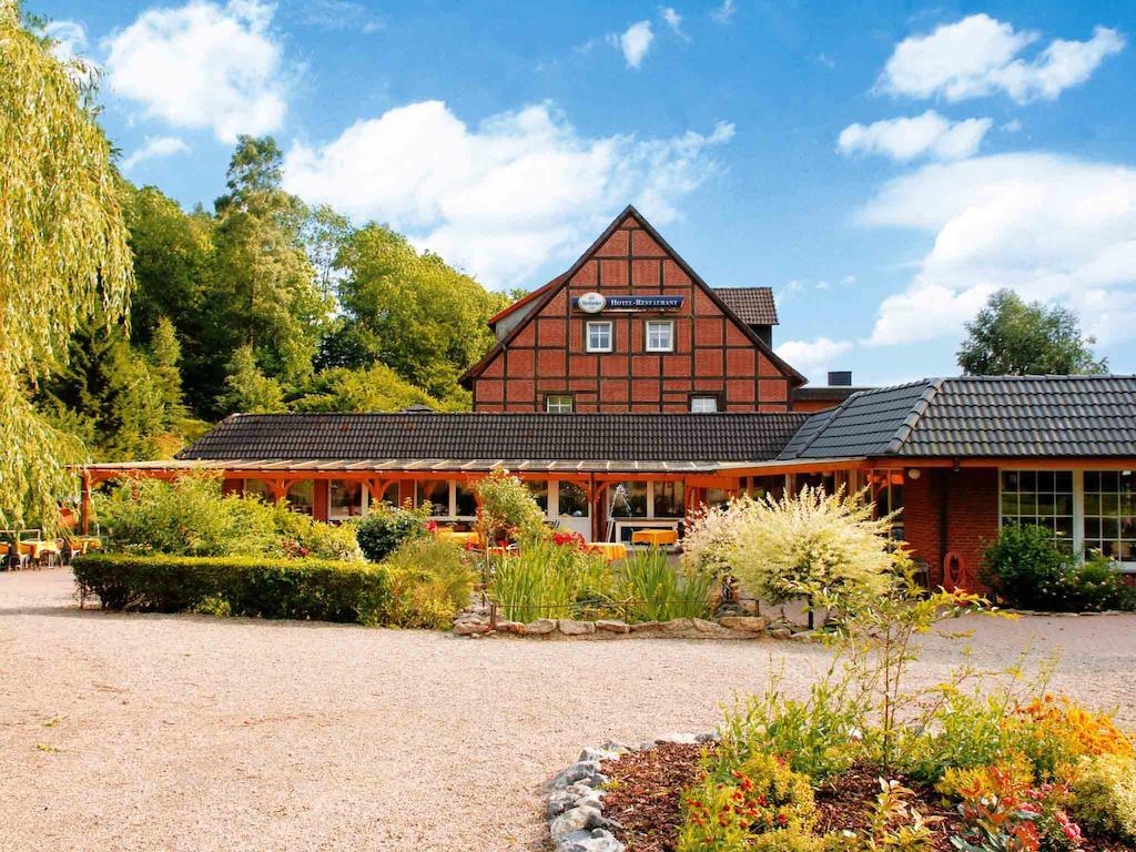Hotel Weinschanke Rohdental Hessisch Oldendorf エクステリア 写真